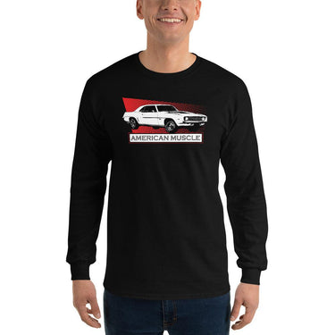 1969 Camaro Long Sleeve Shirt in black